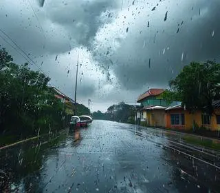 Hortolândia clima chuva granizo