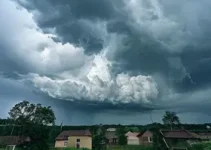 céu nublado em Hortolândia