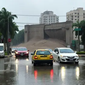 chuva forte em Hortolândia