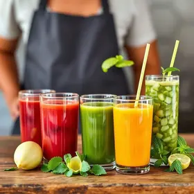 Oficina Culinária de Sucos Naturais