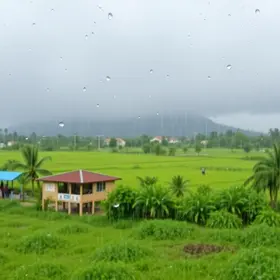 pancadas de chuva em Hortolândia