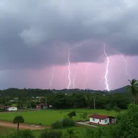 Hortolândia tempestades e raios