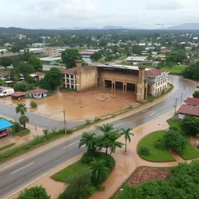 chuva em Hortolândia