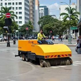 varrição mecanizada