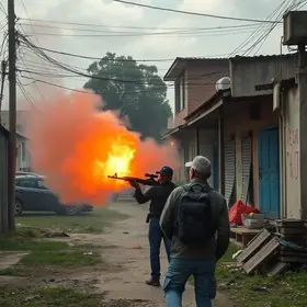 tiros em Hortolândia