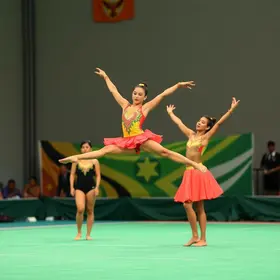 Hortolândia no Torneio de Ginástica Artística