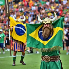 Fan Fest Brasil X Noruega