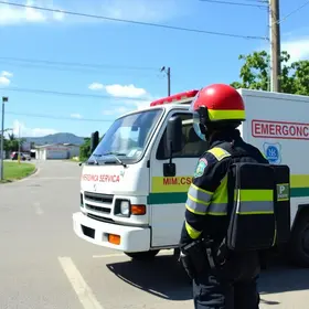 telefones da Guarda Municipal e do SAMU de Hortolândia