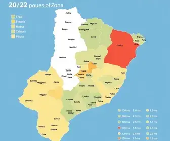 mapa da apuração das eleições 2026 em Hortolândia